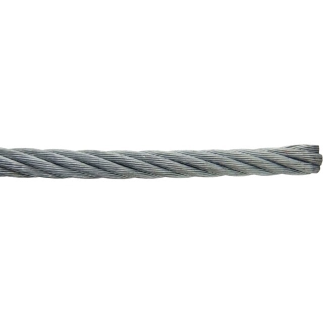 Cable Acier Galva 6 MM 7X19 Bobine de 25 Metres référence fournisseur 1866006